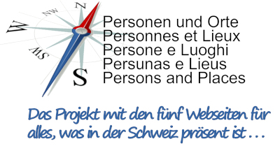 Personen und Orte in der Schweiz